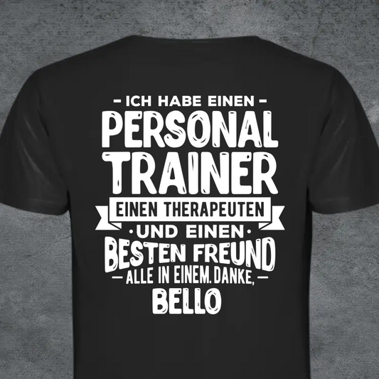 ICH HABE EINEN... PERSONALISIERTES SHIRT ( BACKPRINT )