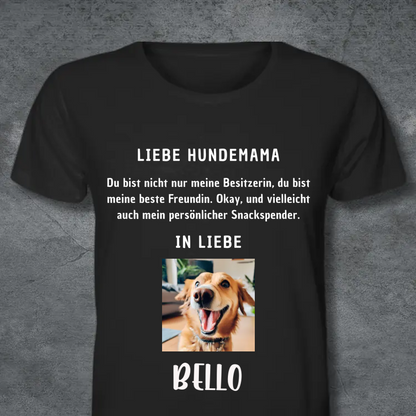 LIEBE`R HUNDEPAPA / HUNDEMAMA PERSONALISIERTES SHIRT