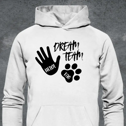 DREAMTEAM PERSONALISIERTER KAPUZENPULLI