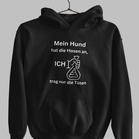 MEIN HUND HAT DIE HOSEN AN... ORGANIC KAPUZENPULLI