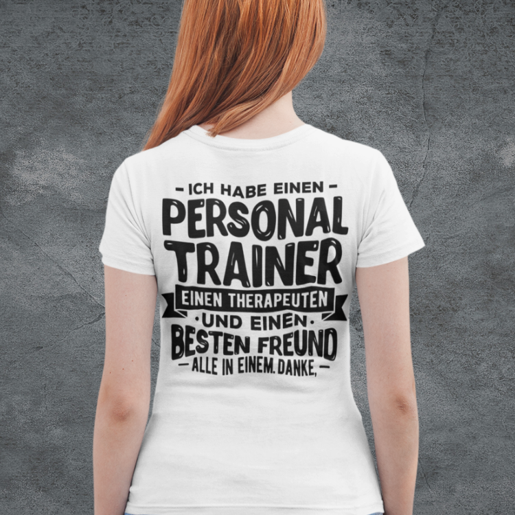 ICH HABE EINEN...PERSONALISIERTES BACKPRINT SHIRT